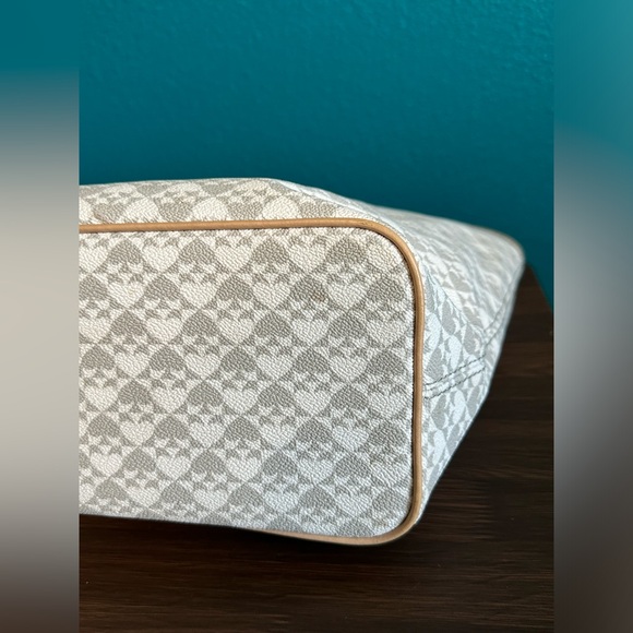 Kate Spade NY Margarita Tote Bag Gray & White Logo - Picture 6 of 16